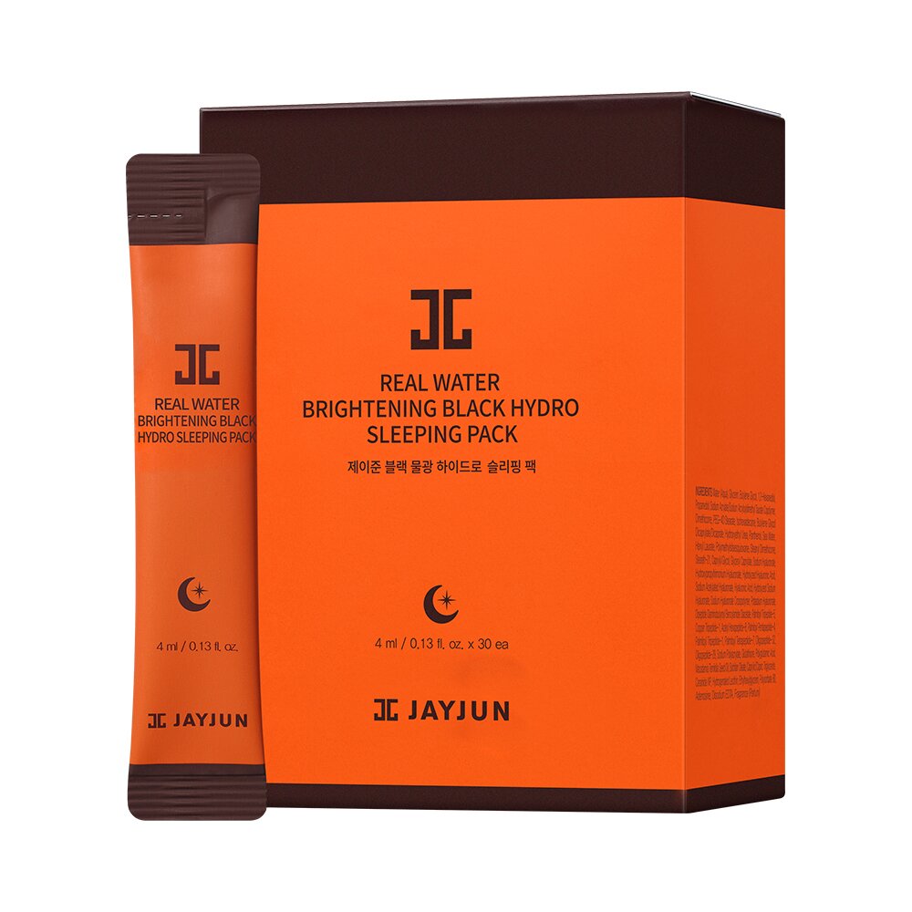 JAYJUN Real Water Brightening Black Hydro Sleeping Mask 4mL*30EA