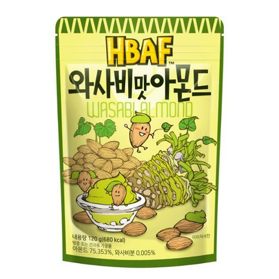 HBAF Wasabi Almond 120g | OLIVE YOUNG Global