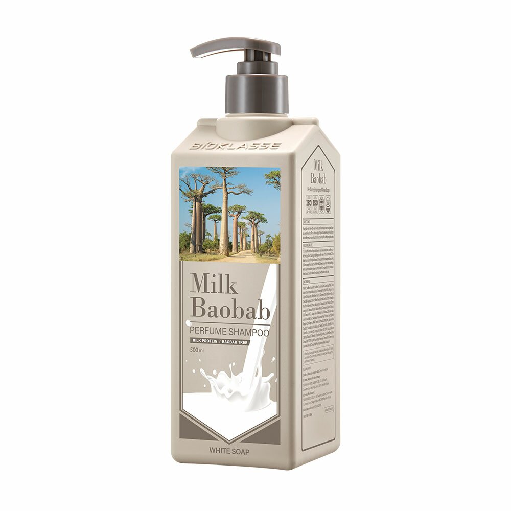 Milk Baobab Perfume Shampoo 500mL #White Soap | OLIVE YOUNG Global