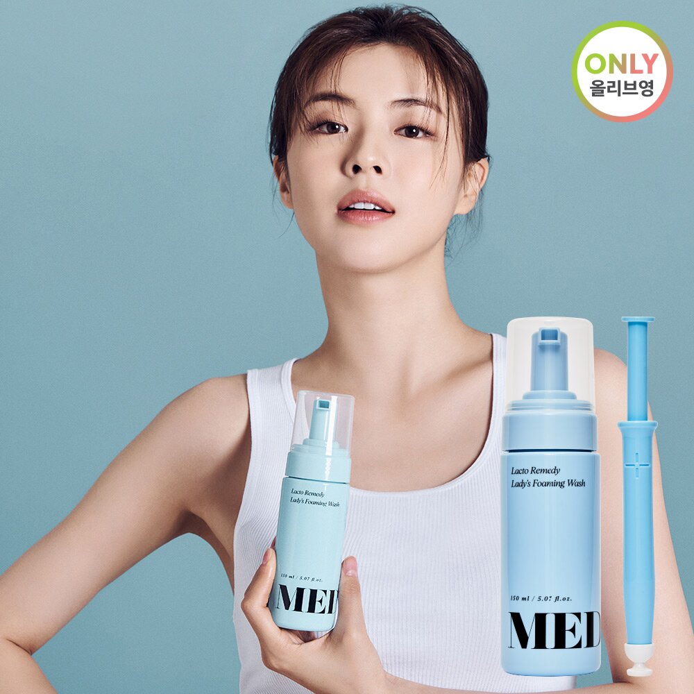 Lee Sun-bin's PICK/OY Exclusive] MEDION Lacto Remedy Lady's Foaming Wash  150mL Special Set (+Inner Care Gel 1ea) | OLIVE YOUNG Global