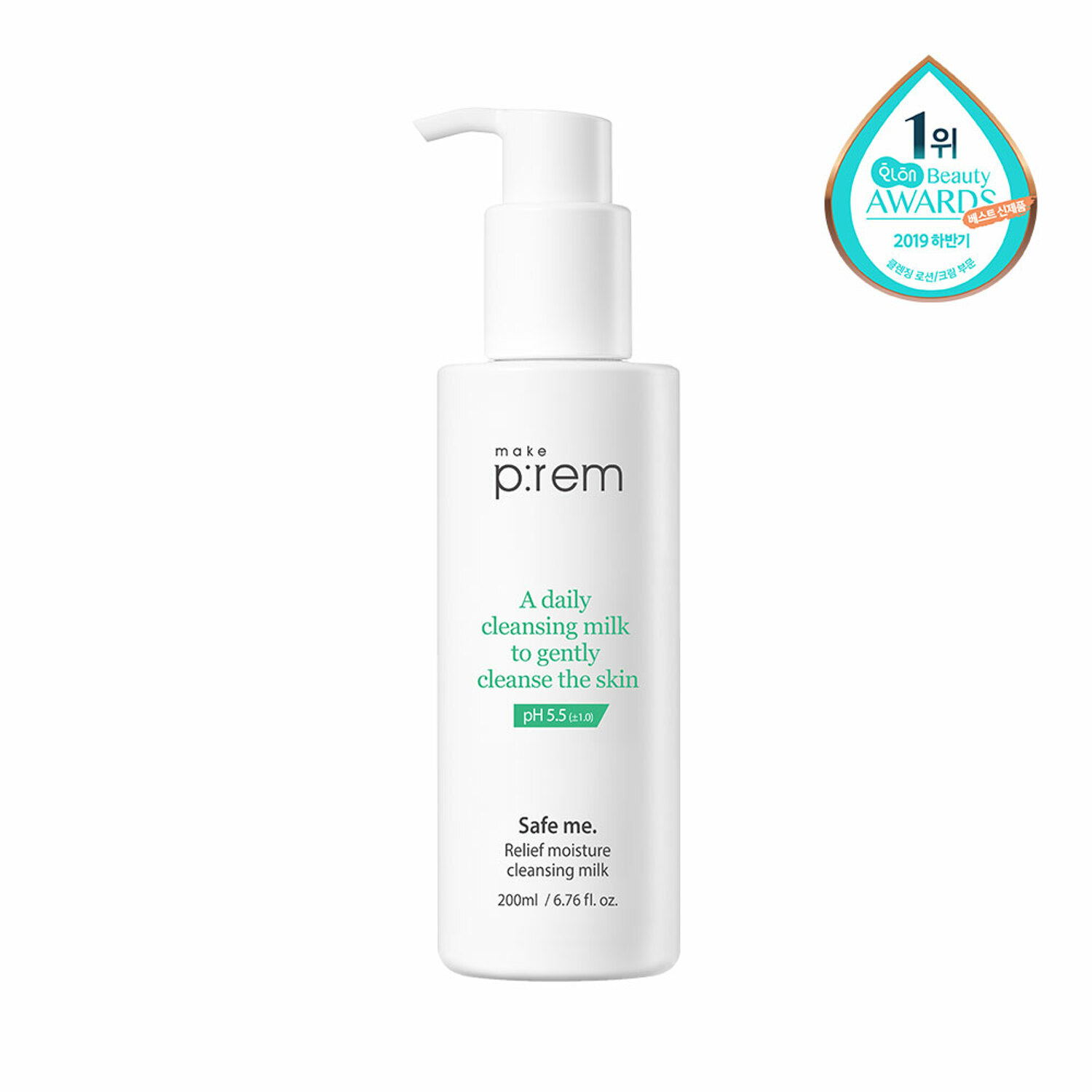 Make P:rem Safe Me Relief Moisture Cleansing Milk 200ml