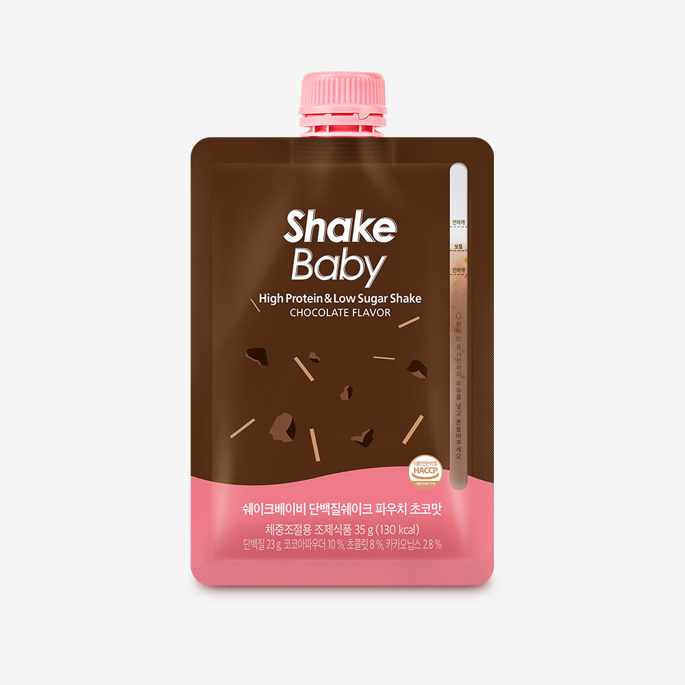 Shakebaby Protein Shake #Chocolate Flavor 35g | OLIVE YOUNG Global