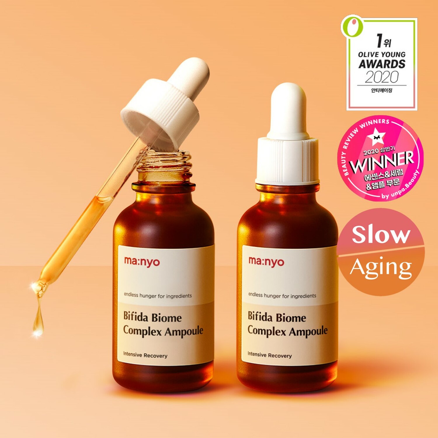 ma:nyo Factory Bifida Biome Complex Ampoule 30mL Double Offer