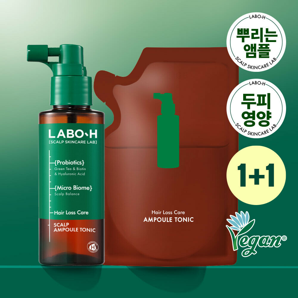 LABO-H Scalp Strengthening Ampoule Tonic for Hair Loss Relief 