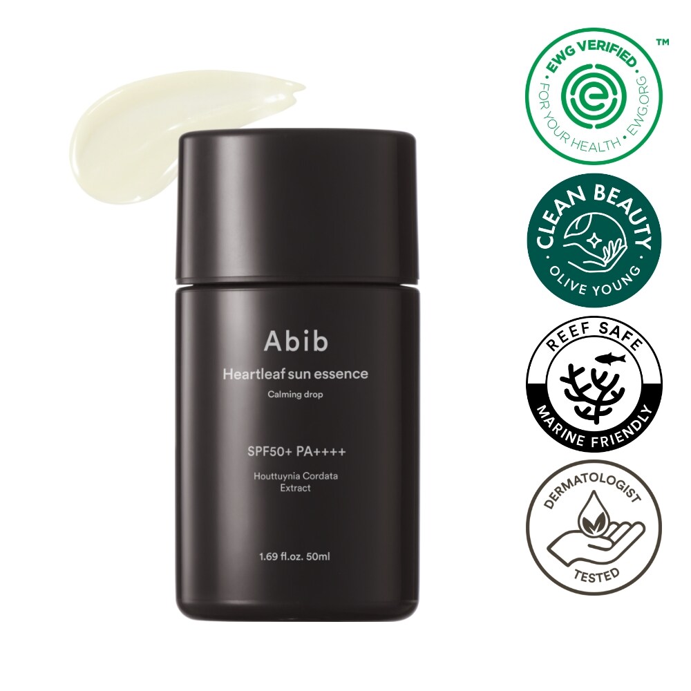 NEW] Abib Heartleaf Sun Essence Calming Drop 50mL | OLIVE YOUNG Global