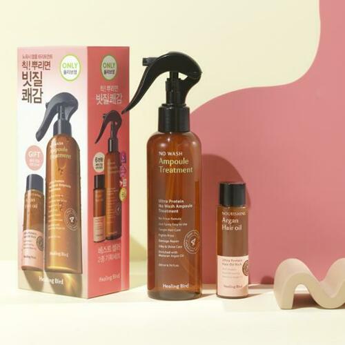 Healing Bird Ultra Protein No Wash Ampoule Treatment 200ml Special Set★Only OLIVE YOUNG★ 