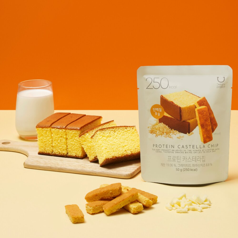 Delight Project Protein Castella Chip | OLIVE YOUNG Global