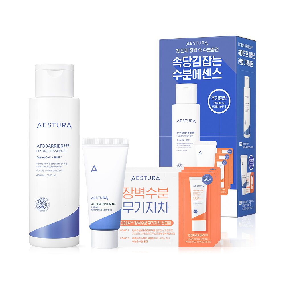 AESTURA Atobarrier 365 Hydro Essence 200mL Special Set (+Cream