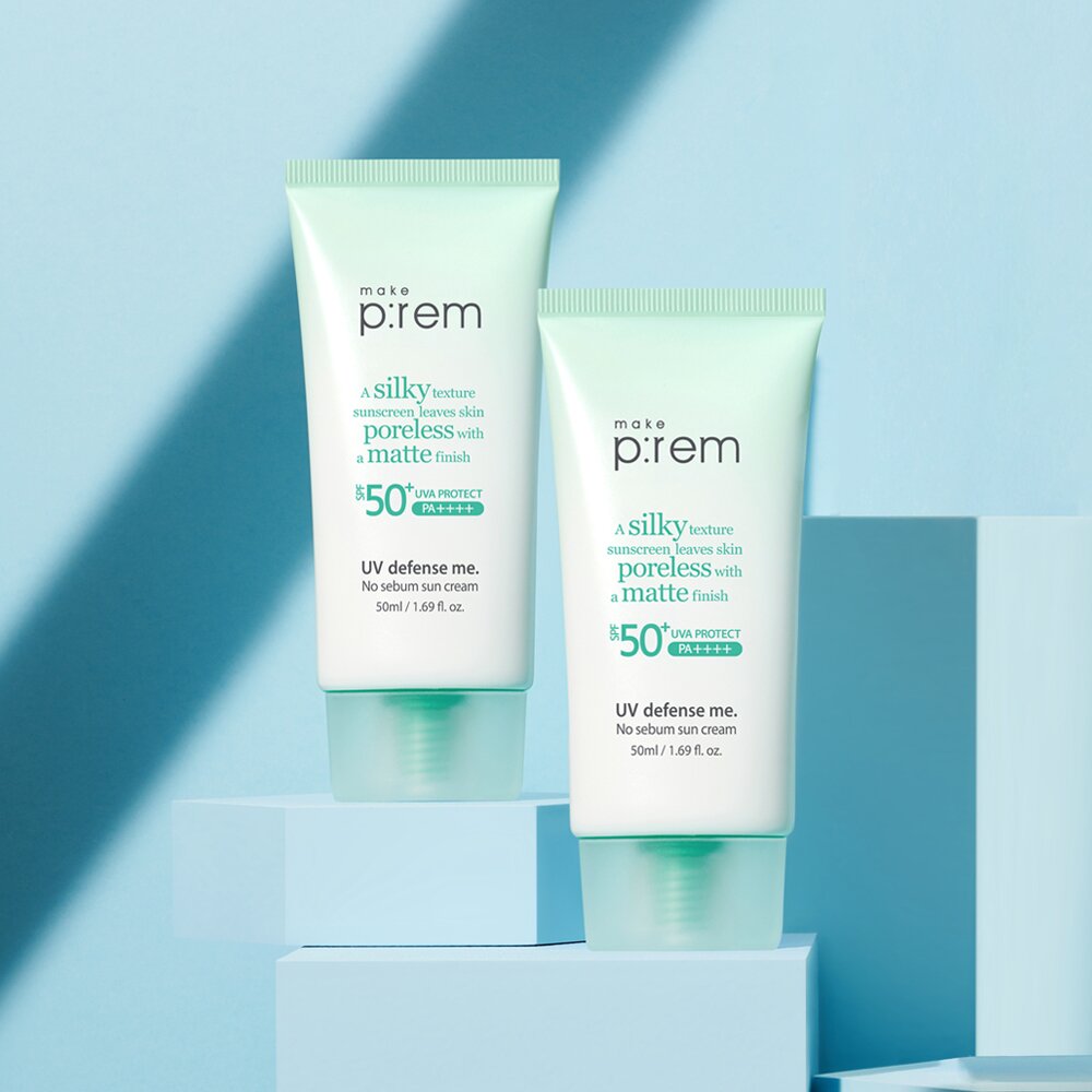 makeprem UV Defense Me No Sebum Sun Cream 40mL 1 1 Special Set OLIVE YOUNG Global