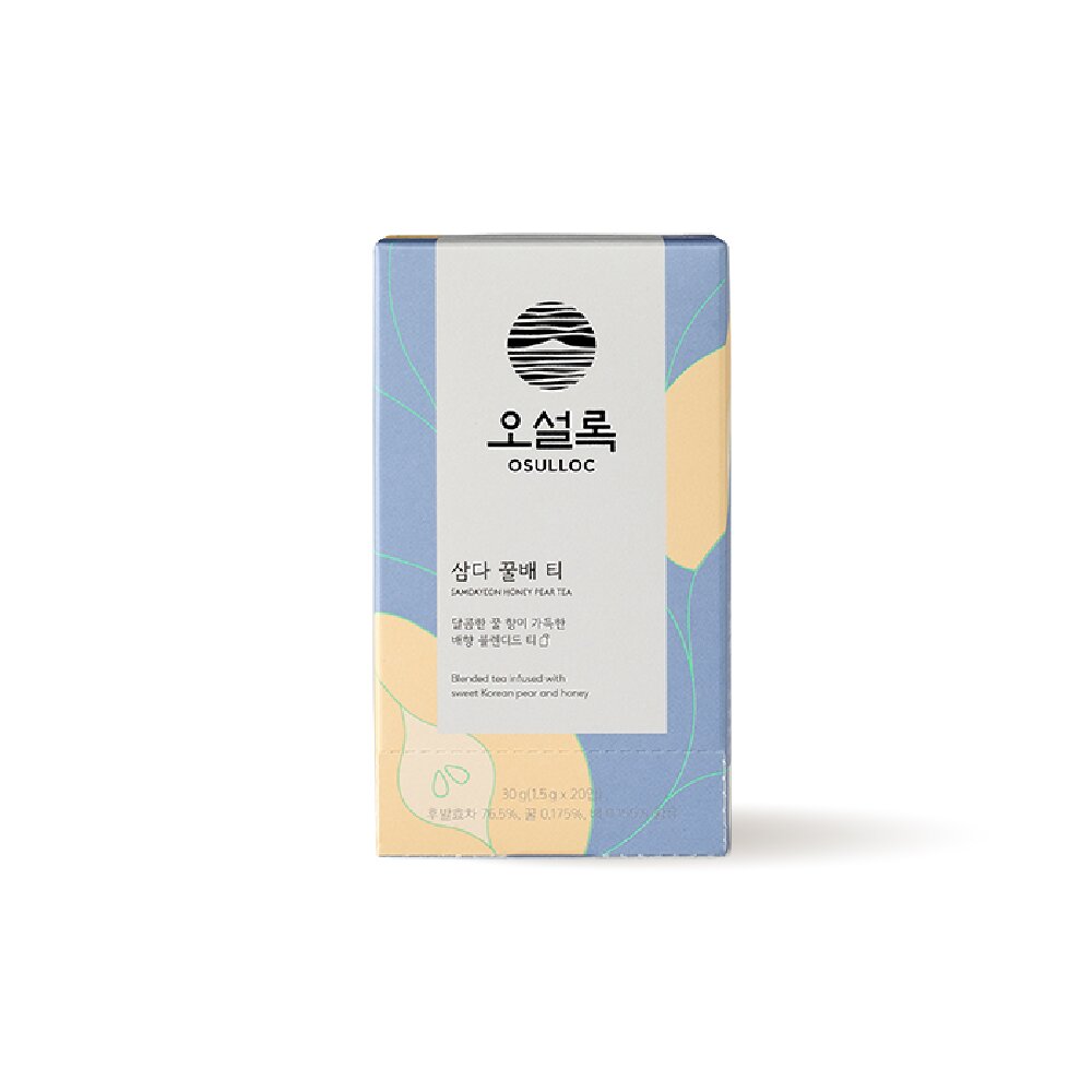 OSULLOC Samdayeon Honey Pear Tea 20ea | OLIVE YOUNG Global