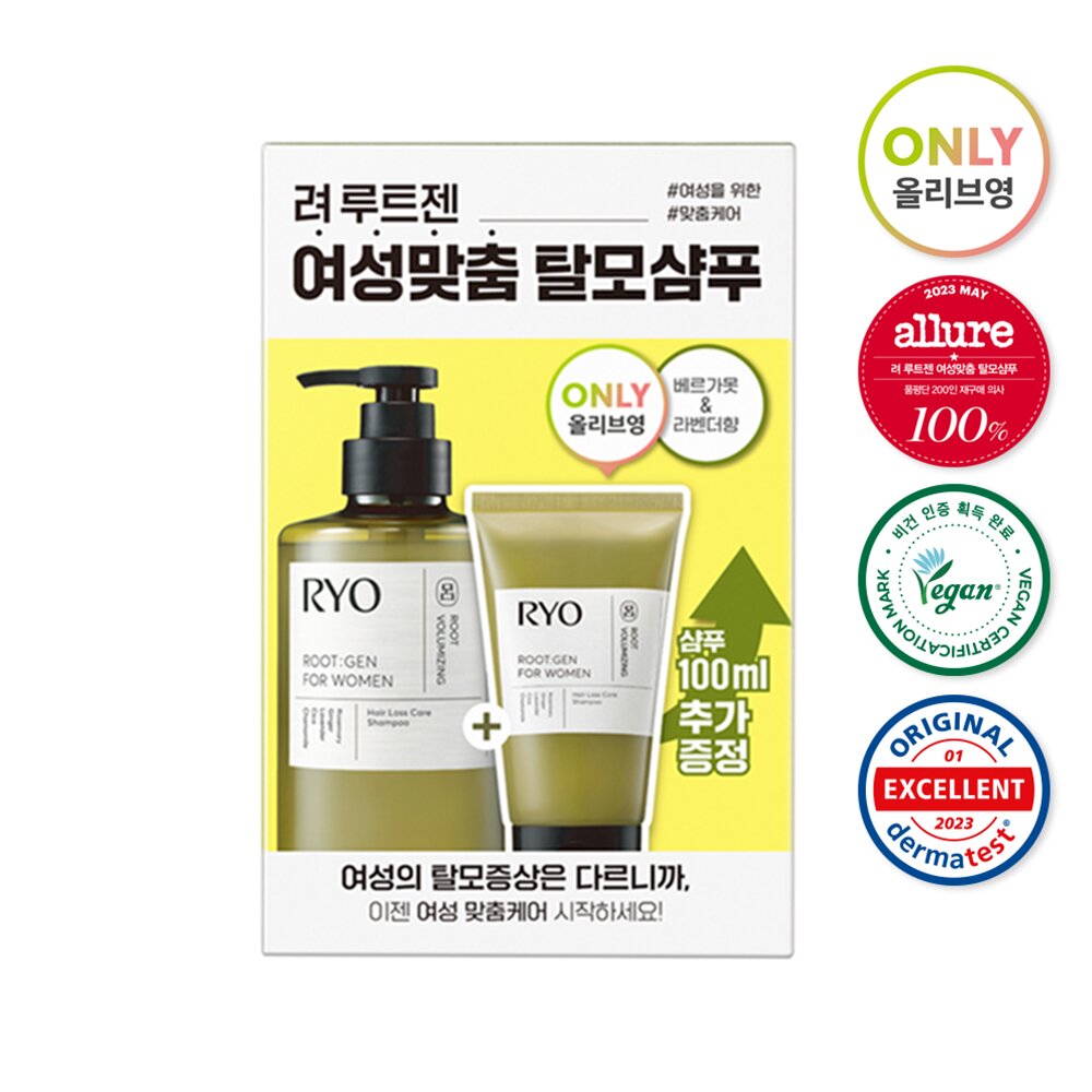 Ryo ルートジェンヘアロスシャンプーウーマン353ml企画(+100ml